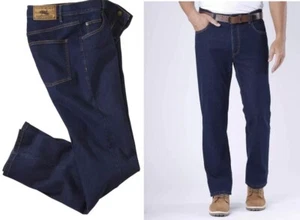 Sommer Regular Jeans ÜBERGRÖSSE Gr. 66 / 5XL dunkelblau Stretch-Effekt Denim - Bild 1 von 3