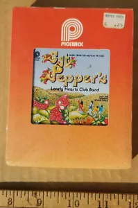 Sgt. Peppers Lonely Hearts Club Band Movie Soundtrack 8 Track Tape The Beatles - Foto 1 di 5
