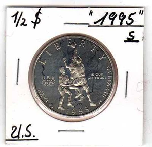 USA   Half Dollar  1995    S        XXVI   Olympiad - Bild 1 von 2