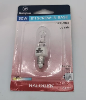 Westinghouse Lighting 04723 Corp 50-watt E11 Light Bulb - Image 1 of 2