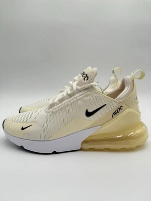 Nike Women's Air Max 270 Size 9.5 Coconut Milk White |AH6789-124| - Image 1 of 4