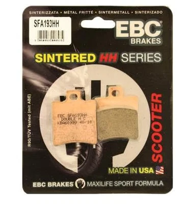 EBC BRAKE PADS Fits: Suzuki AN400 Burgman,AN650 Burgman,AN650A Burgman SFA412HH - Image 1 of 4