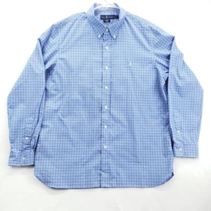 NWOT Ralph Lauren Shirt Men XL Plaid Button Down Stretch Long Sleeve Performance - Picture 1 of 13