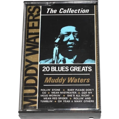 Muddy Waters - 20 Blues Greats The Collection (Cassette Tape Italy 1985) TESTED - Imagem 1 de 4