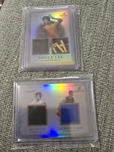 Bruce Lee 2024 Keepsake Edition Dual Relic mit Stephen Curry + Dual Material  - Bild 1 von 6