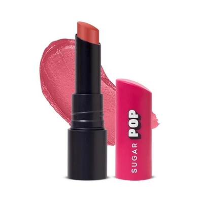 Lápiz labial a prueba de transferencia SUGAR POP | Vitamina E | 100% a prueba de transferencia - 01 Foto 1 de 4