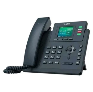 Yealink SIP-T33G IP-Telefon schnurgebunden Wandmontage Desktop klassisch grau 1301046 - Bild 1 von 7