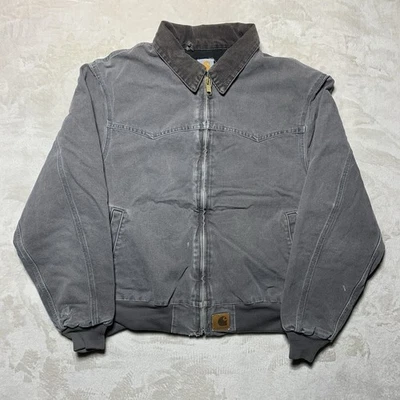 Vintage Carhartt Santa Fe Jacket XL J14 CMT Rare Color Detroit Bomber Jacket - Image 1 of 4