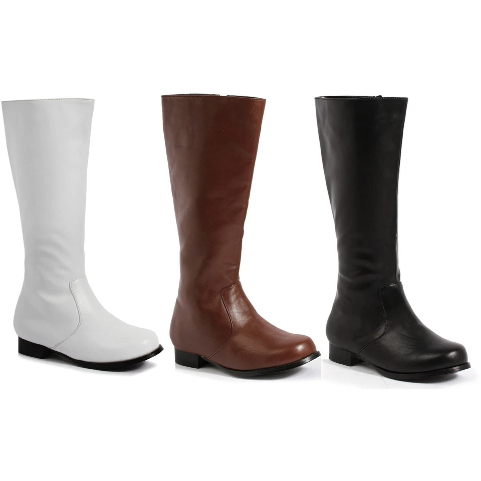 Ellie Classy Tacón Elevado Hasta la Rodilla Cremallera Lateral Botas Niños Niñas Zapatos 101/Rocky Foto 1 de 1