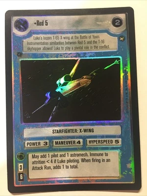 Star Wars CCG Reflections Red 5 (Foil) - Image 1 of 2