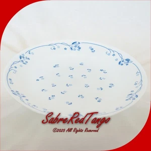 CORNING CORELLE VITRELLE GLASS 10.25" DINNER PLATE PROVINCIAL BLUE - Picture 1 of 4