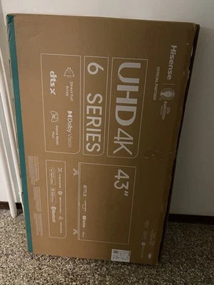 Hisense 43A69K 43" 4K LED Smart TV - Immagine 1 di 4