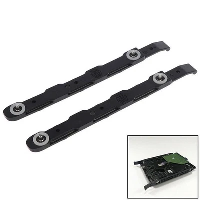 2pcs Plastic Chassis Hard Drive Mounting Rail For Cooler Master 3.5" HDD Bracket