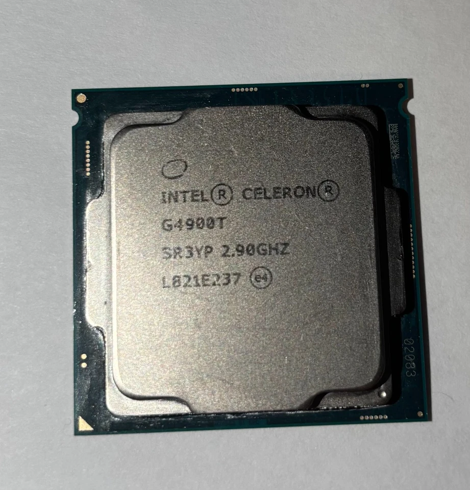 Intel Celeron G4900T - 2.9 GHz, 2 cores, low-powered - Image 1 of 1