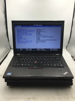 LENOVO THINKPAD T430S - FOR PARTS/BOOTS TO BIOS - LOT OF 3 - INTEL I5 - READ -BB - Image 1 of 4