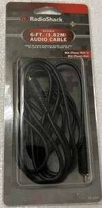 6 Ft Audio Cable New In The Package RCA Male to Male Audio Cable - Picture 1 of 2