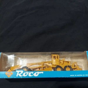 Roco 1403 Caterpillar Construction Scraper - Grader 1:87 HO Scale, NIB - Picture 1 of 5