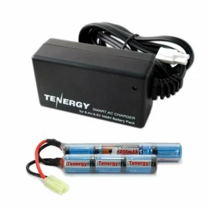 Tenergy 8.4V 1600mAh NiMH Airsoft Battery Pack Butterfly with Charger Option - Picture 1 of 14