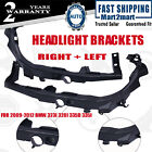 Pair Headlight Support Mounting Bracket For 2009-2012 Bmw 323i 328i Left Right