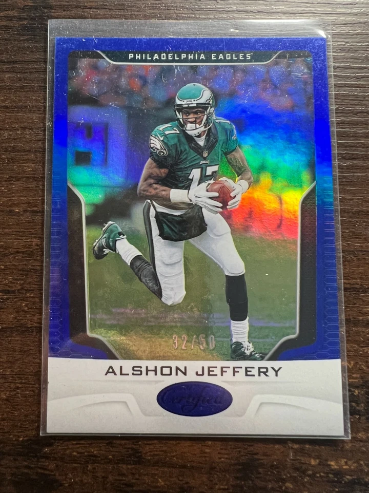 A94,045 - 2017 Certified Mirror Blue #73 Alshon Jeffery/50 - Image 1 of 1