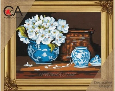 Tapiz de punta de aguja impreso "Peonía" 6256 Foto 1 de 2