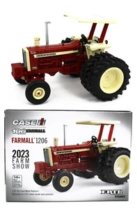 ERTL 2023 FARM SHOW ED 1:32 CASE IH *FARMALL* 1206 Tractor w/Duals & ROPS *NIB* - Picture 1 of 6