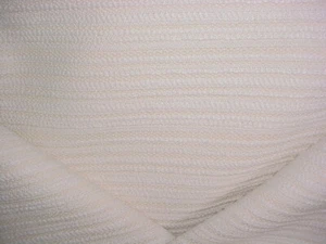 2-1/2Y Schumacher 72521 Reyes Cream Textured Lasso Weave Upholstery Fabric - Picture 1 of 4