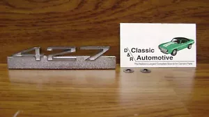 427 Hood Emblem 69 Camaro *Show Quality* *In Stock* Chevelle Nova fits Yenko - Picture 1 of 3