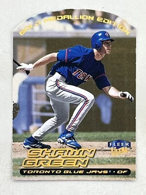 Shawn Green 2000 Fleer Ultra Gold Medallion Edition #2G Sports MLB Die-Cut Card - Image 1 of 2