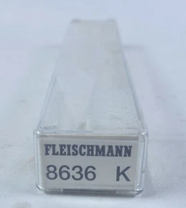 Fleischmann 8636 K LEERKARTON Post Gepäckwagen PwPost 4ü-28 Spur N OVP empty Box - Bild 1 von 3