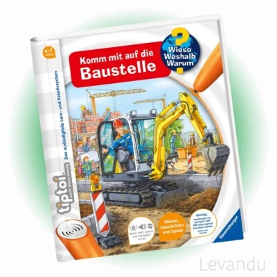 RAVENSBURGER tiptoi® Buch - Wieso? Weshalb? Warum? - Komm mit auf die Baustelle - Bild 1 von 4