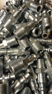 25 MILTON 727 Línea de aire Accesorios de manguera Pezones Estilo M 1/4" Macho NPT Rosca Foto 1 de 3