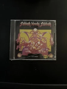 Black Sabbath - Sabbath Bloody Sabbath - CD - SEALED Crack In Case Ozzy Osborne - Picture 1 of 2