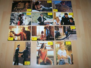 U-TURN - 12 german lobby cards ´98 - OLIVER STONE Sean Penn JENNIFER LOPEZ
