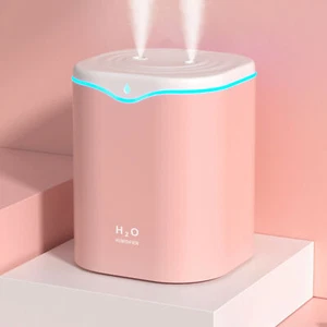 2L USB Air Humidifier Ultrasonic Cool Mist Steam Purifier Aroma Beauty Bedroom - Picture 1 of 15