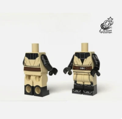 Lego Star Wars Light Customs LC - The Armored Master - Minifigura CW Qui-Gon Foto 1 de 2
