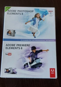 1 Adobe Photoshop Elemnts 8 Aobe Premiere Elements - Bild 1 von 7