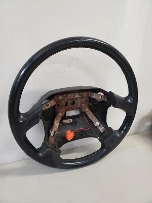 Volante convertible 1991 cuero negro 86-91 Mazda rx7 fc fc3s fabricante de equipos originales Foto 1 de 4