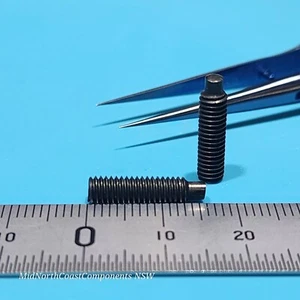 M4 x 16mm Dog Point Grub Screw Hex Head Set Screw 12.9 H/T Steel P-0.7mm - Picture 1 of 4