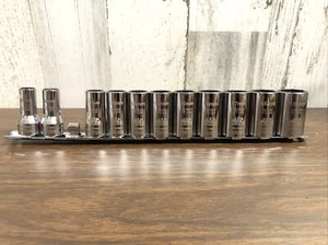 Mac Tools 11 Piece Metric 6 Point 3/8” Drive Protective Socket Set SSPX126MCR - Picture 1 of 12
