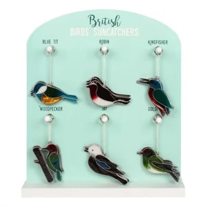 Colgador de ventana British Birds & Butterflies 12 diseños nuevo - Imagen 1 de 28