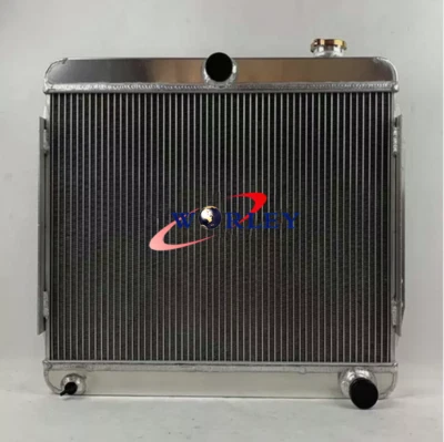 Radiador de aluminio para Jeep CJ5 CJ6 1970 1971 / JEEPSTER V6 1966-1971 motor MT Foto 1 de 4