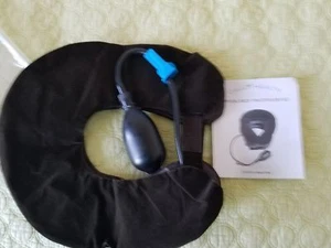 Hals-Nacken-Traktionsgerät Bandage sofortige Schmerzlinderung chronisch ruhig Gesundheit - Bild 1 von 3