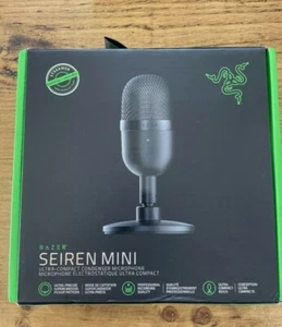 Microphone de streaming à condensateur ultra compact Razer Seiren Mini noir - Photo 1/6