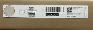 New IKEA BESTA Frame White Stained Oak Effect 23 5/8x15 3/4x15 " 502.473.77 - Picture 1 of 2