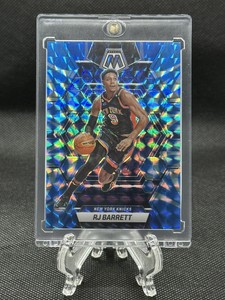 2022-23 Panini Mosaic RJ Barrett Reactive Blue Prizm #3
