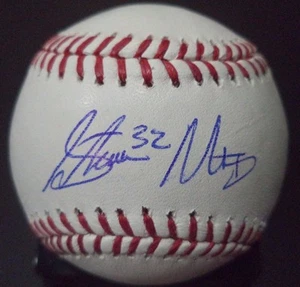 STEVEN STEVE MATZ NEW YORK METS SIGNED AUTOGRAPHED ROMLB BASEBALL W/COA PROOF I - Picture 1 of 3