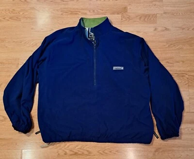 Pullover Sperry Top-Sider para hombre 1/2 cremallera polar forrado de malla para hombre talla mediana azul Foto 1 de 4