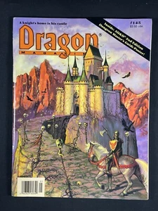 Dragon Magazine #145 - Maggio 1989 - Ottime condizioni — Vintage RPG AD&D TSR - Foto 1 di 8