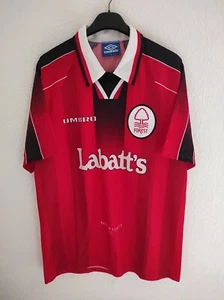 NOTTINGHAM FOREST 1996-1997 Labatts camiseta shirt trikot maillot maglia L - Foto 1 di 4
